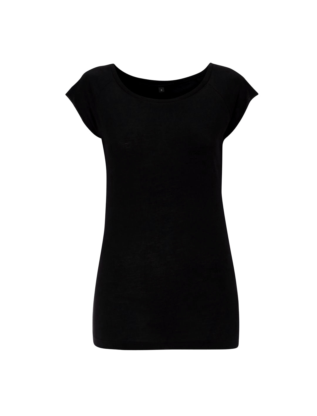 Black Bamboo Raglan Top