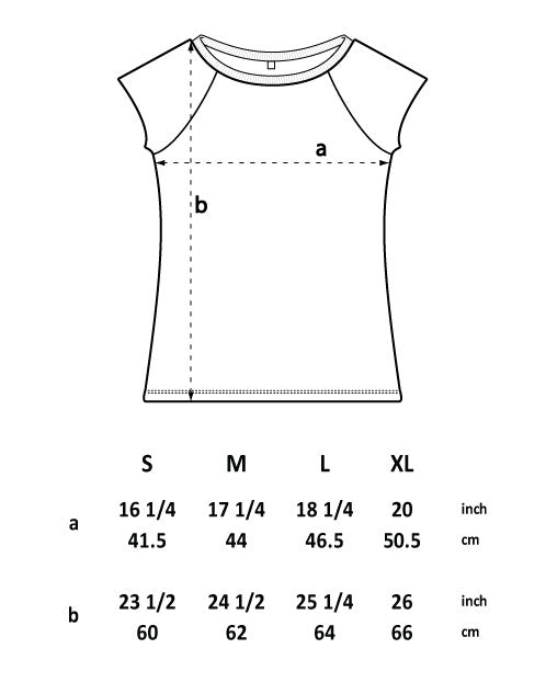 Women’s Raglan Bamboo Top